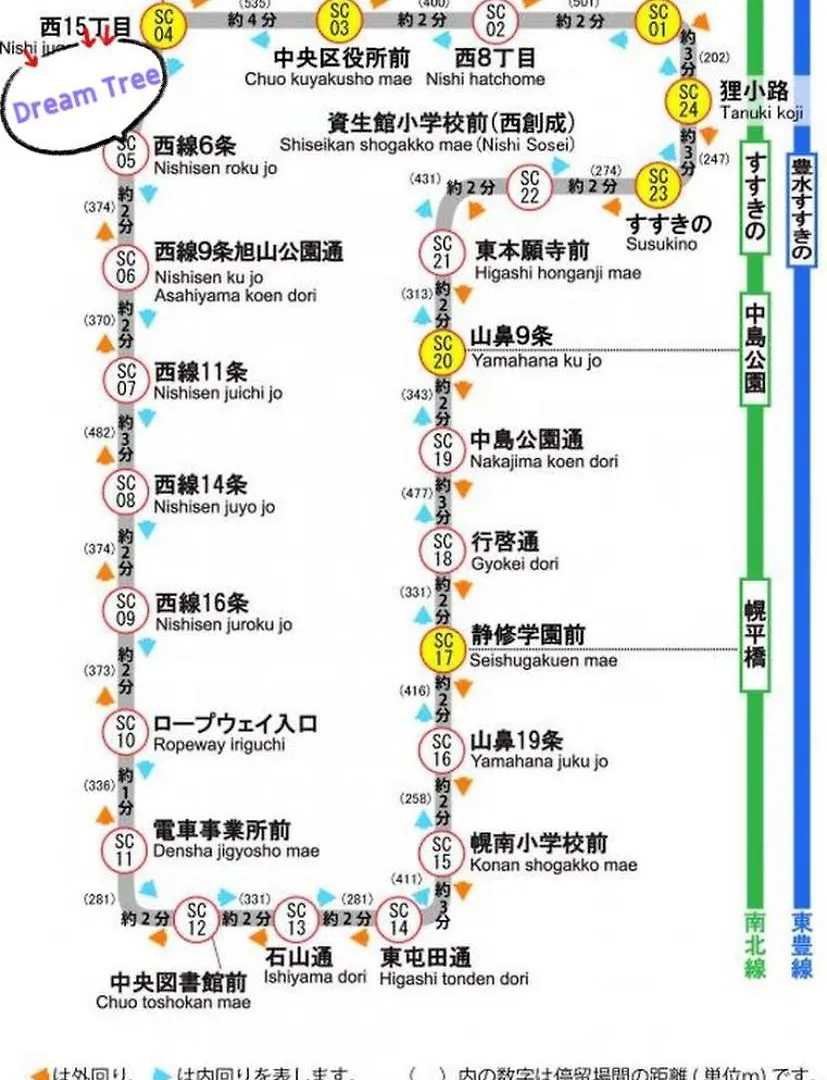 בית הארחה Dream Tree 札幌市电步行0分钟 超市步行1分钟